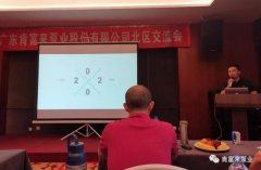 珠海雄杰农业产品批发有限公司北部业务区召开年中会议